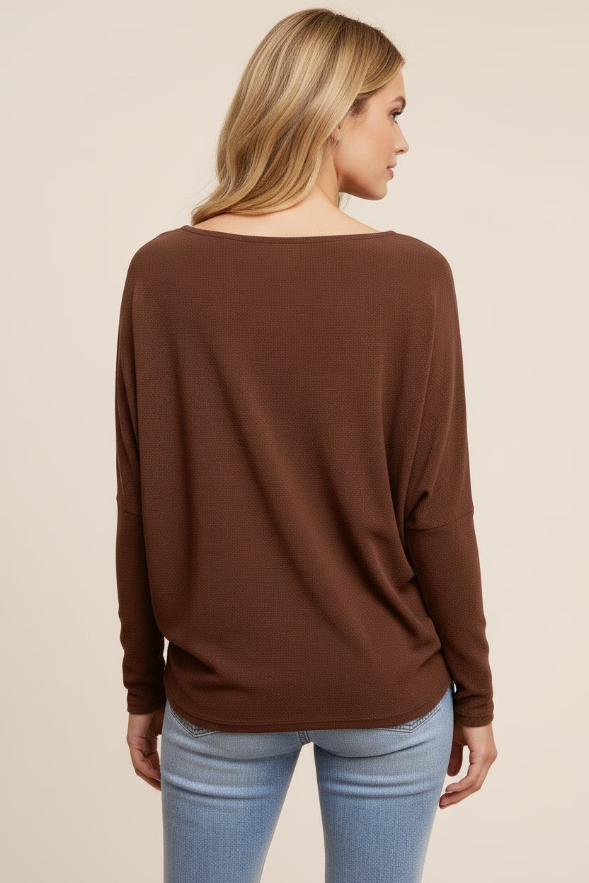 Birgitta Off The Shoulder Dolman Sleeve Tunic