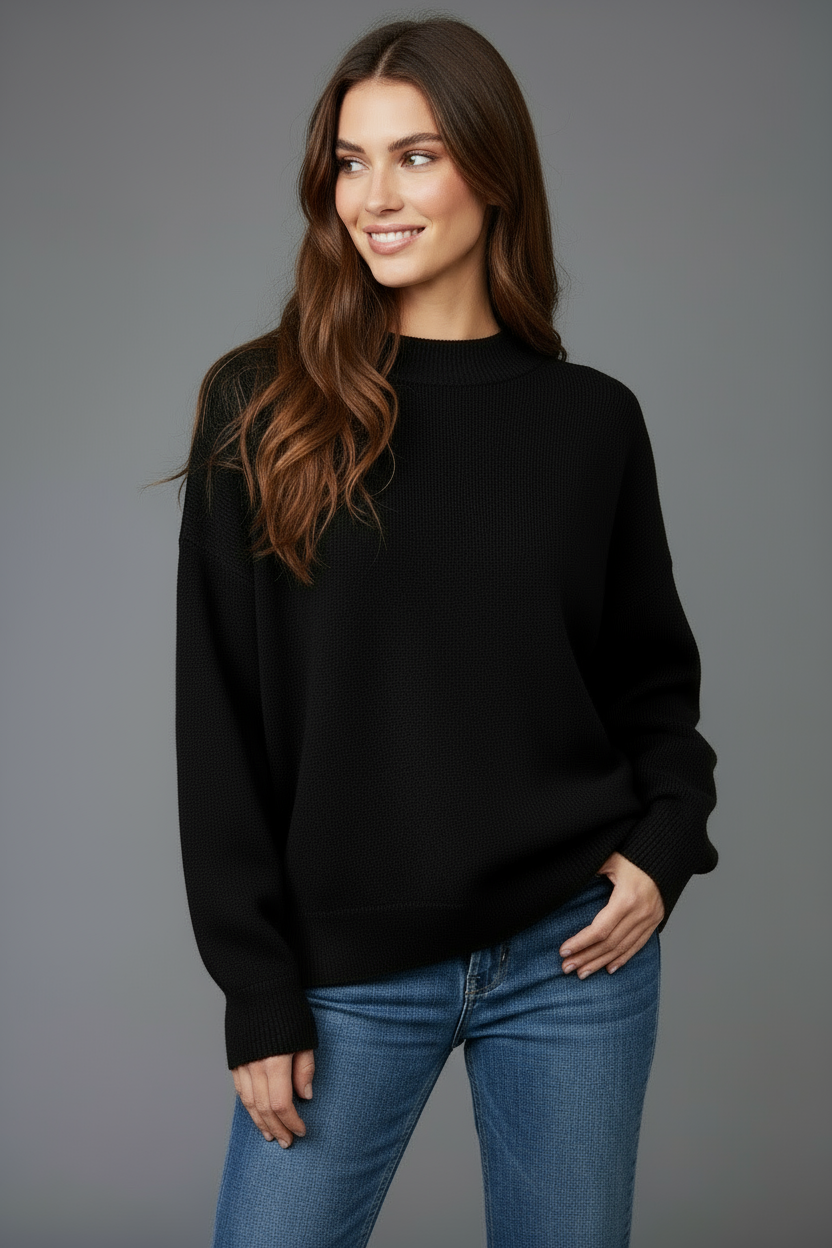 Sheena Cashmere Crew Neck Top