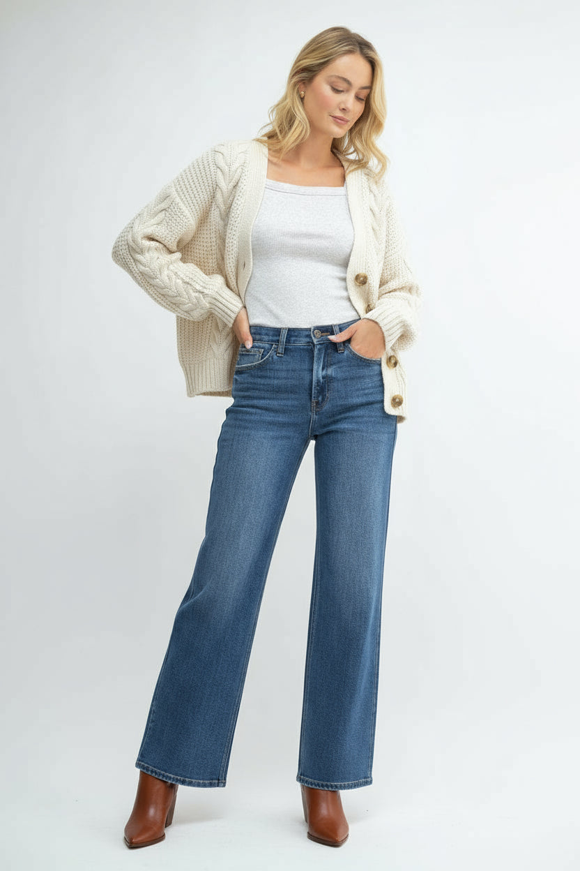 Kyli Relaxed Vintage Straight Leg Jeans