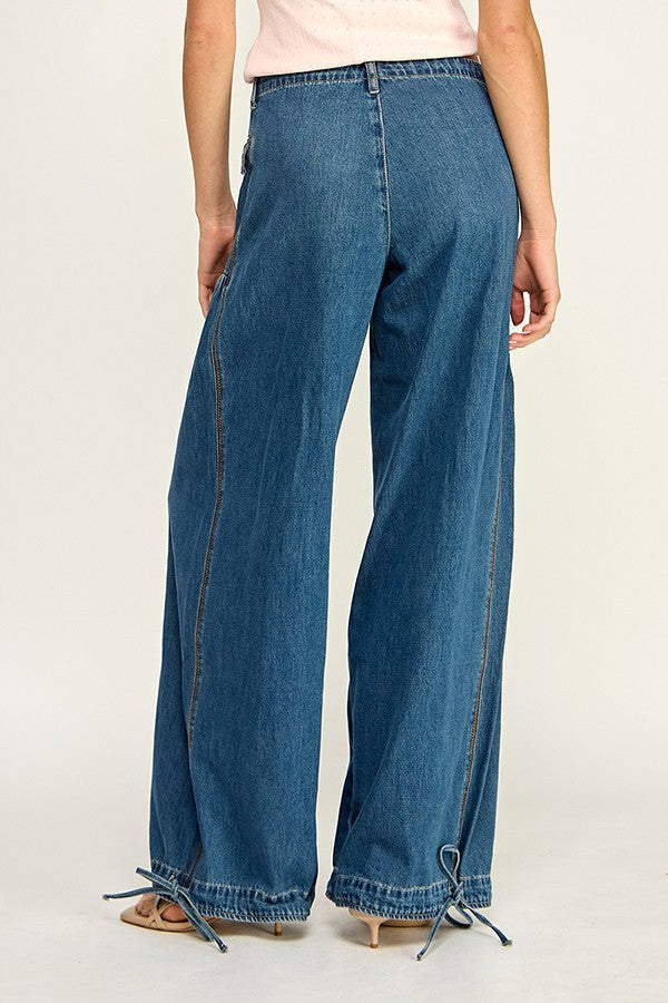 Liona Lotus Balloon Jeans
