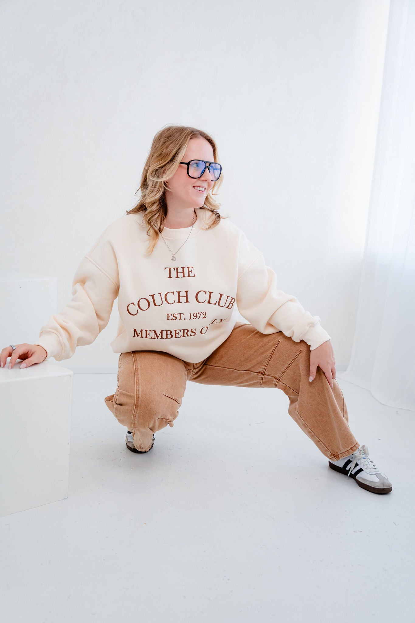 Hilda "The Couch Club" Fleece Sweatshirt