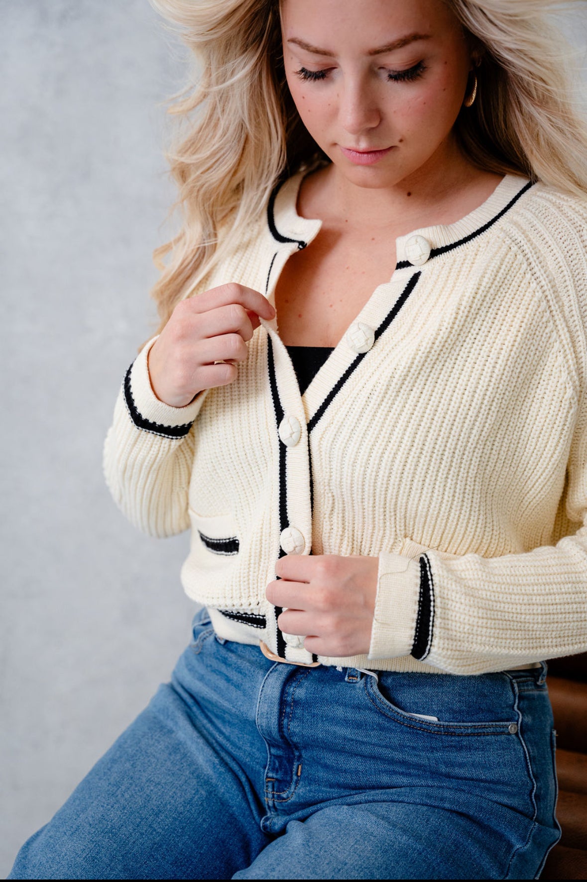 Amber Button Down Cardigan