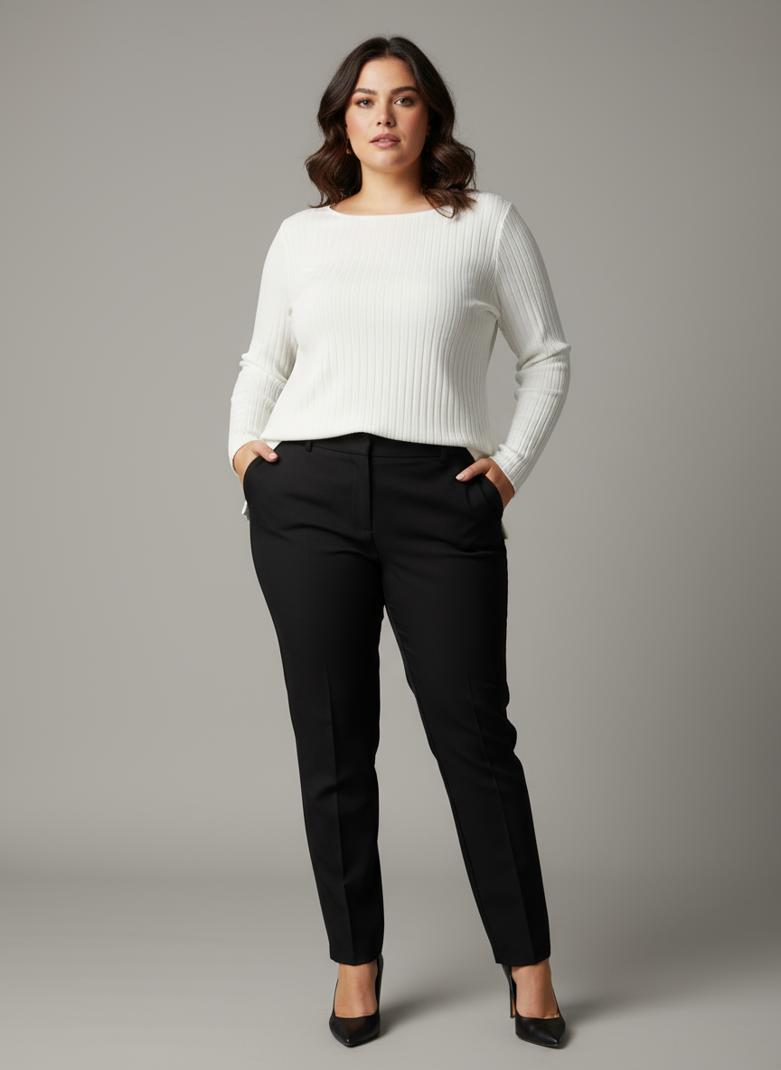 Breezy White Boat Neck Top