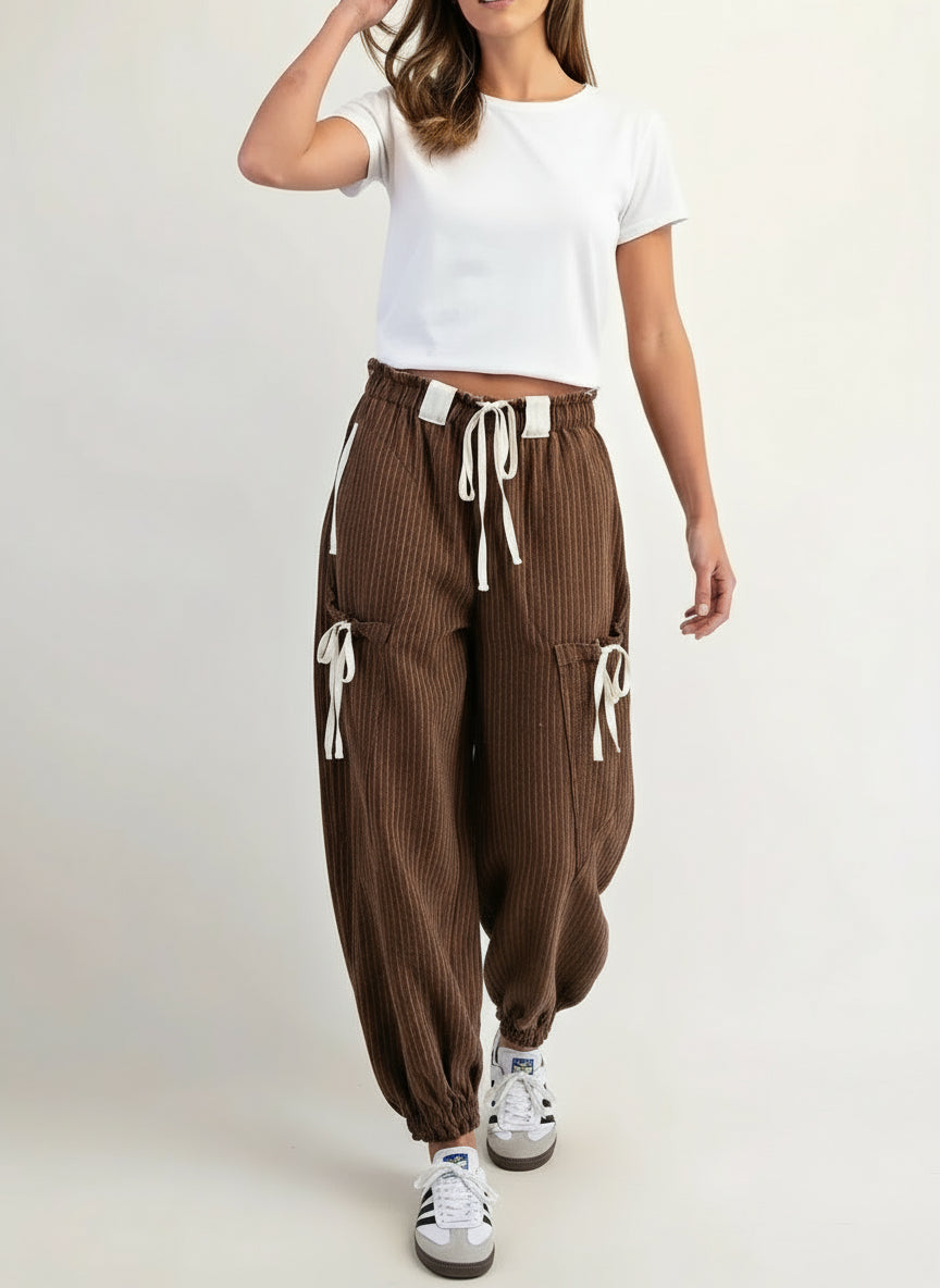 Jane Stripped Jogger
