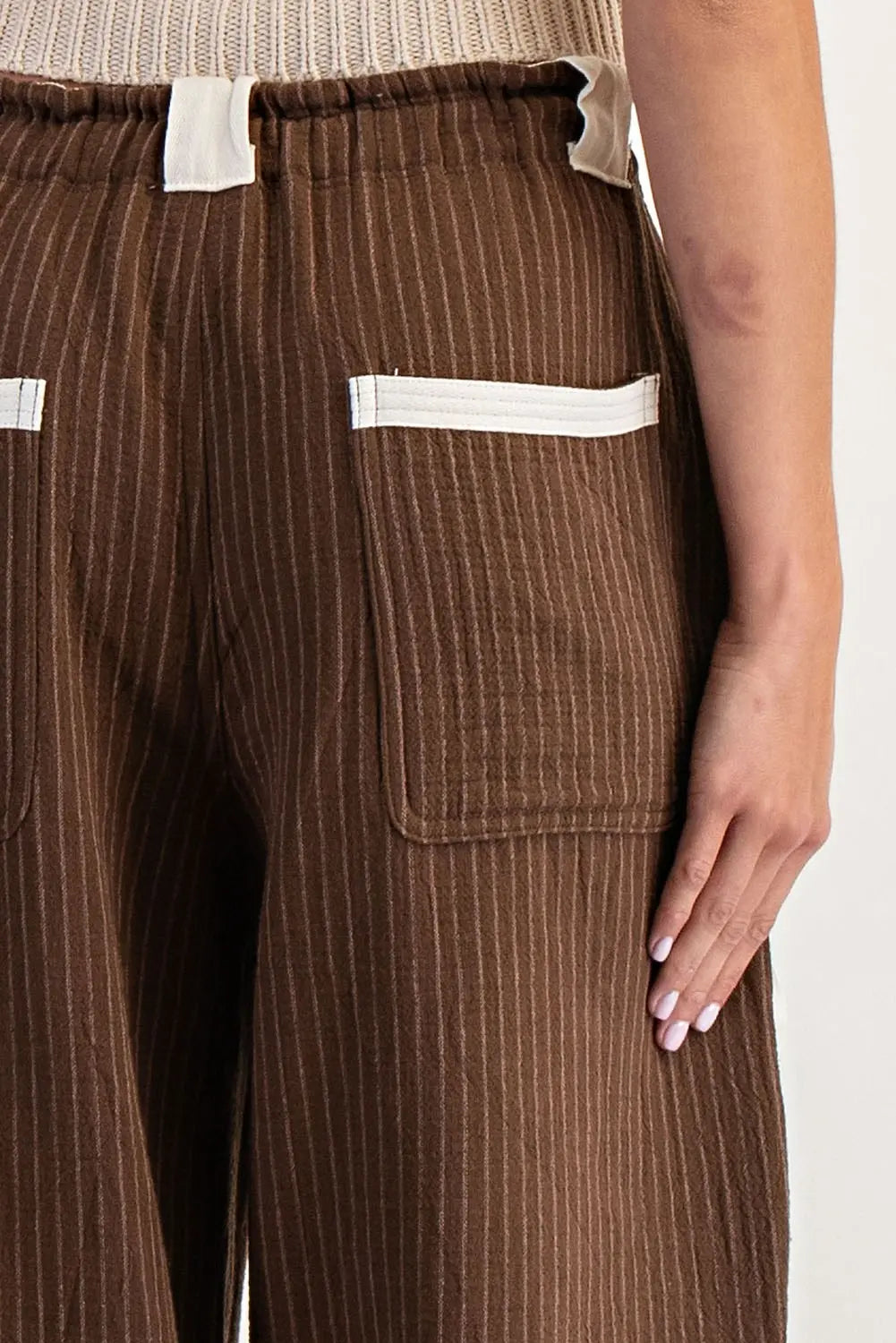 Jane Stripped Jogger