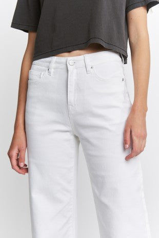 Hope High Rise Wide Crop Cuffed Pant