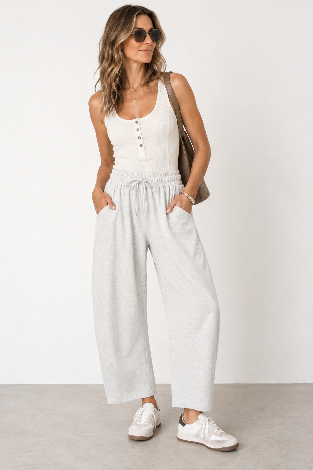 Ivy Barrel Leg Lounge Pant