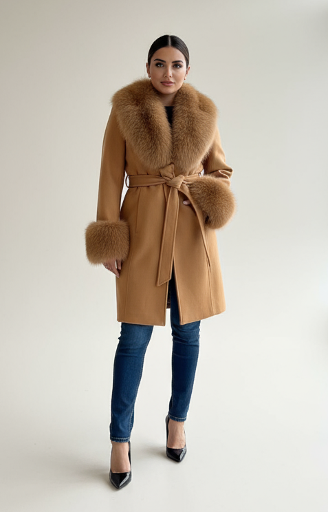 Tanya Faux Fur Luxe Coat