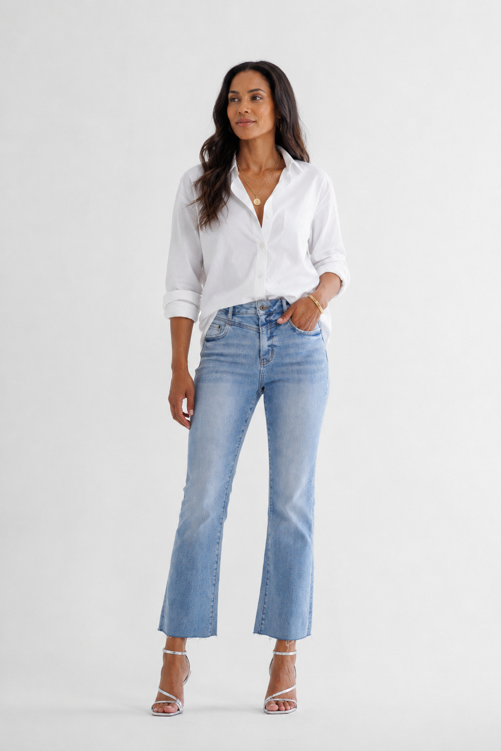 Helaina High Rise Bootcut Leg Pant