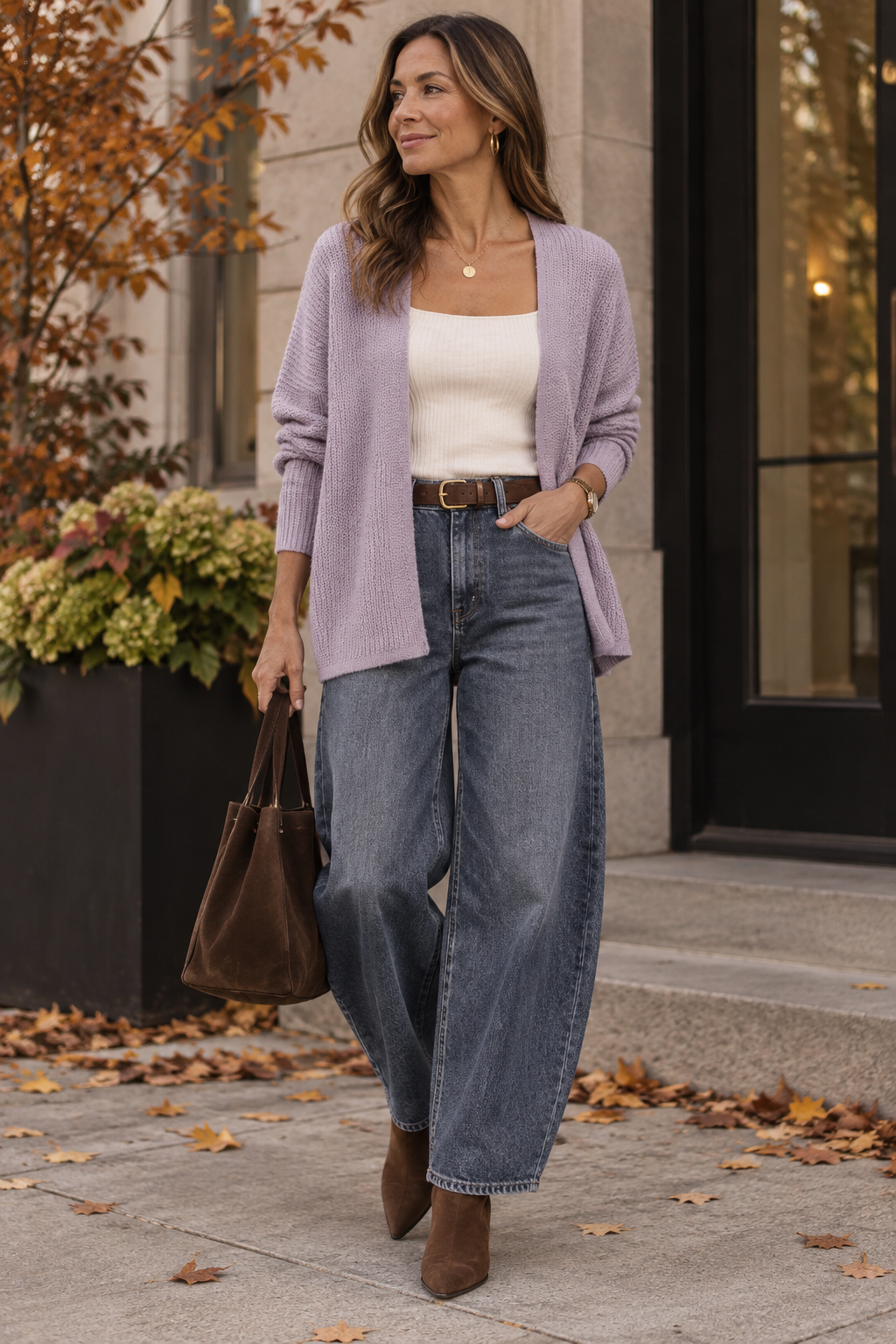 Aya Dolman Sleeve Open Front Cardigan