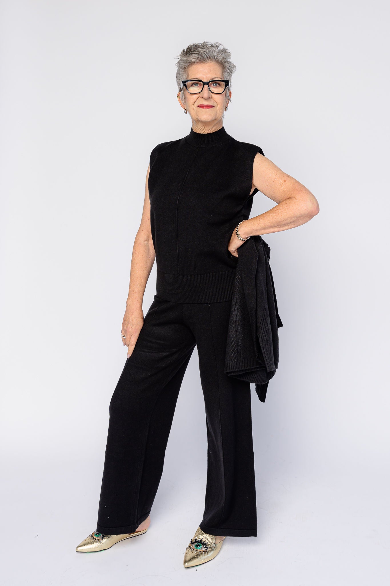 Talia Knit Crop Pants