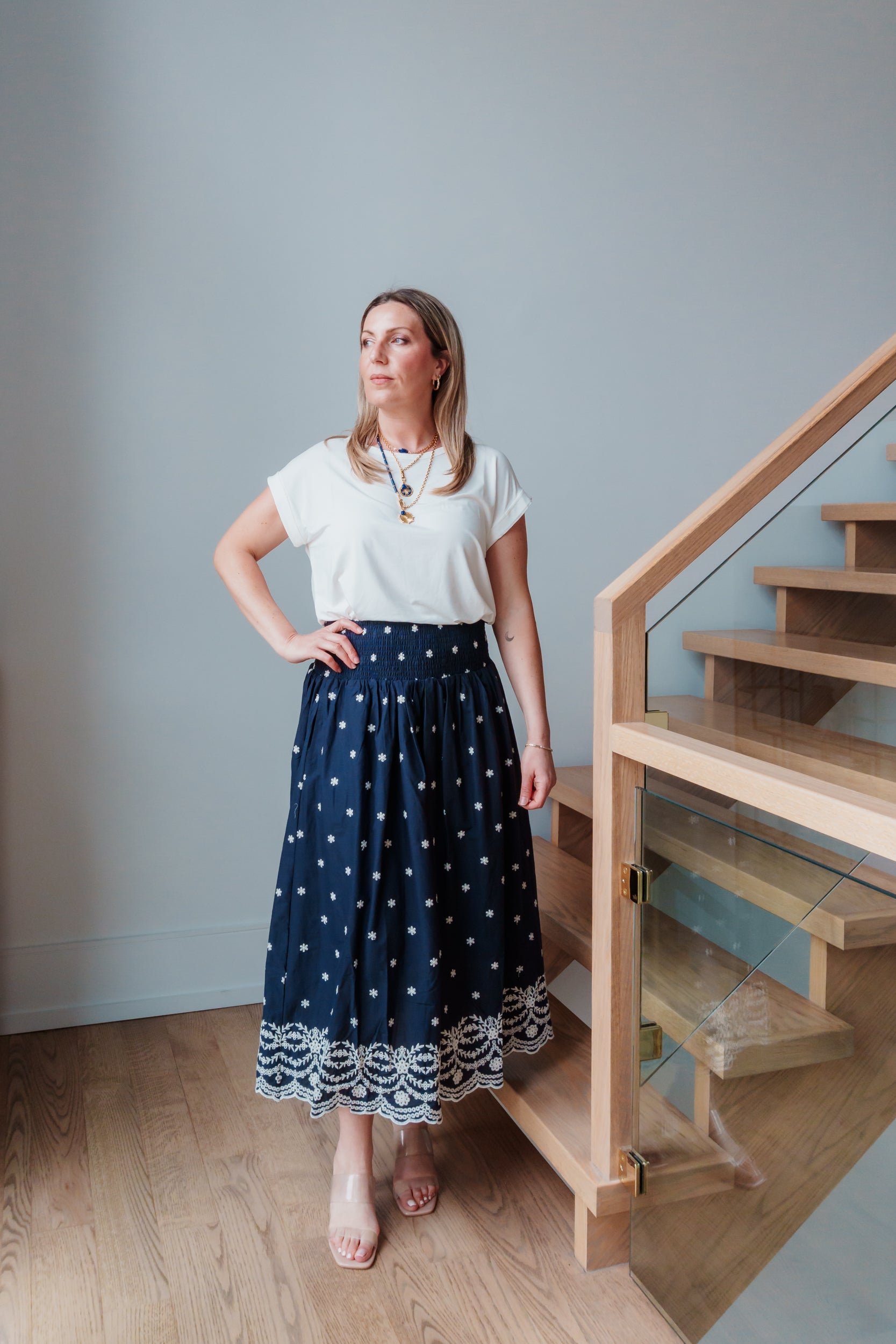 Diana Embroidered Skirt