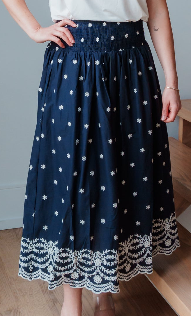 Diana Embroidered Skirt