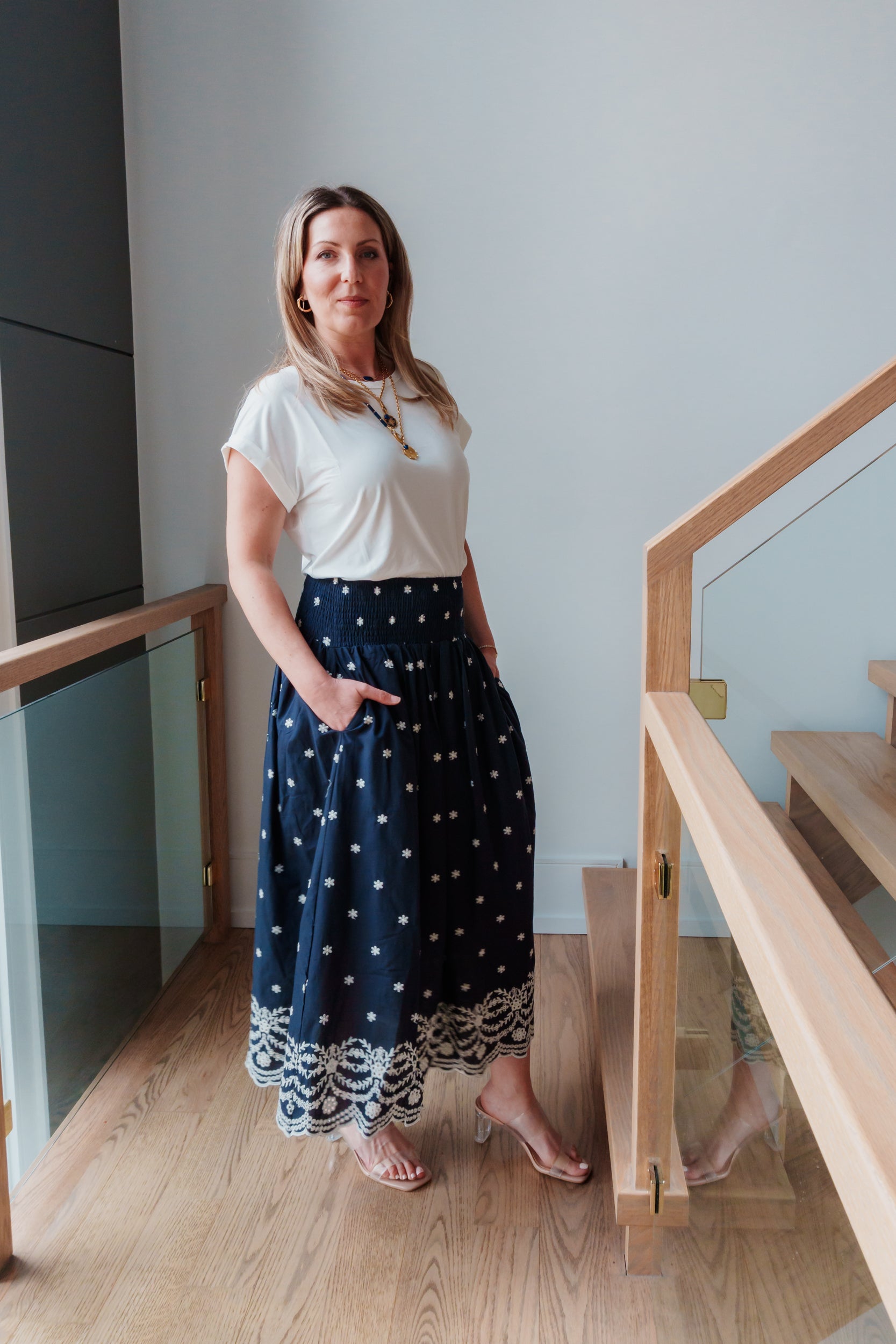 Diana Embroidered Skirt