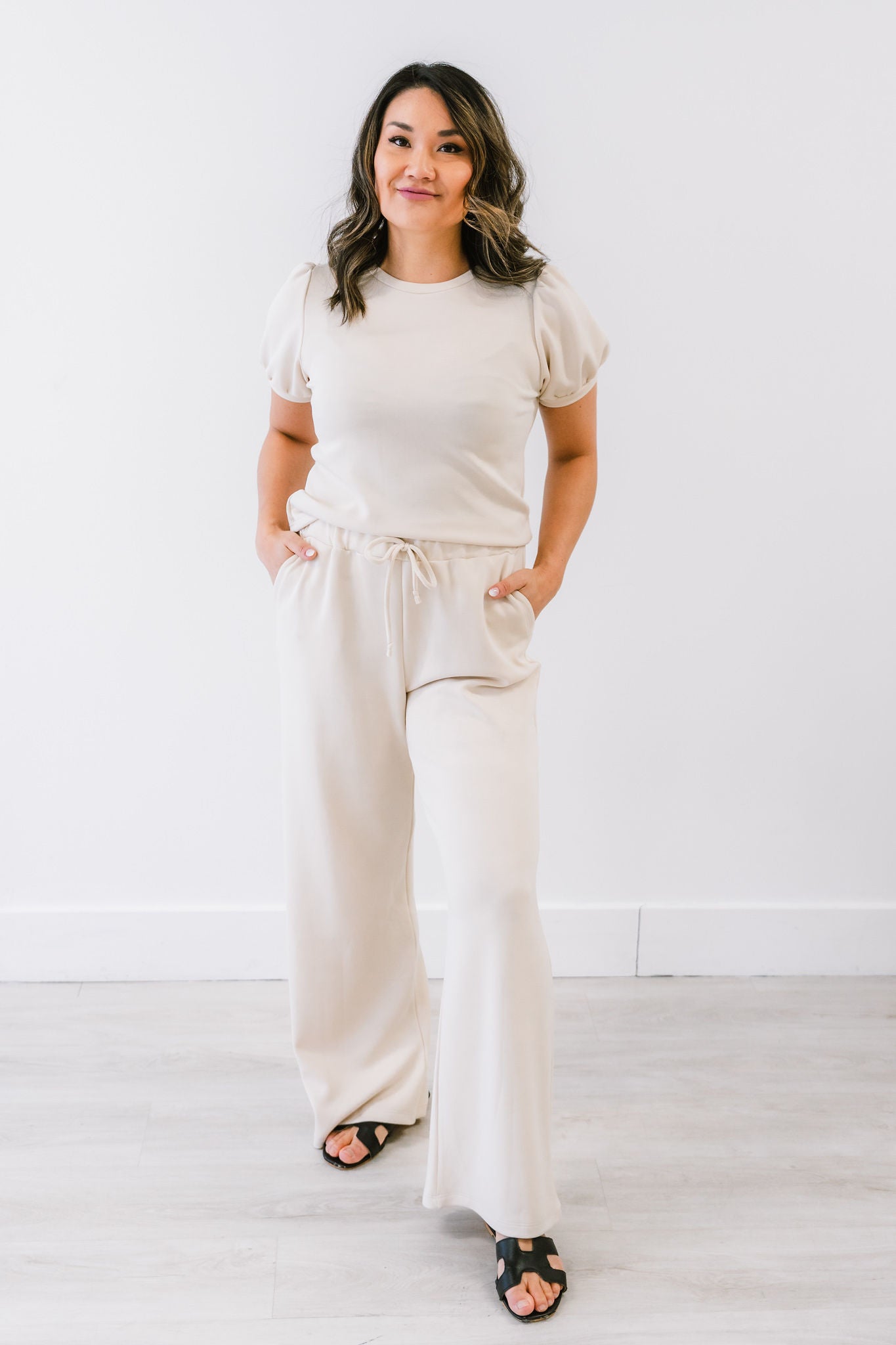 Talbie Techno Suave Puff Short Sleeve Top