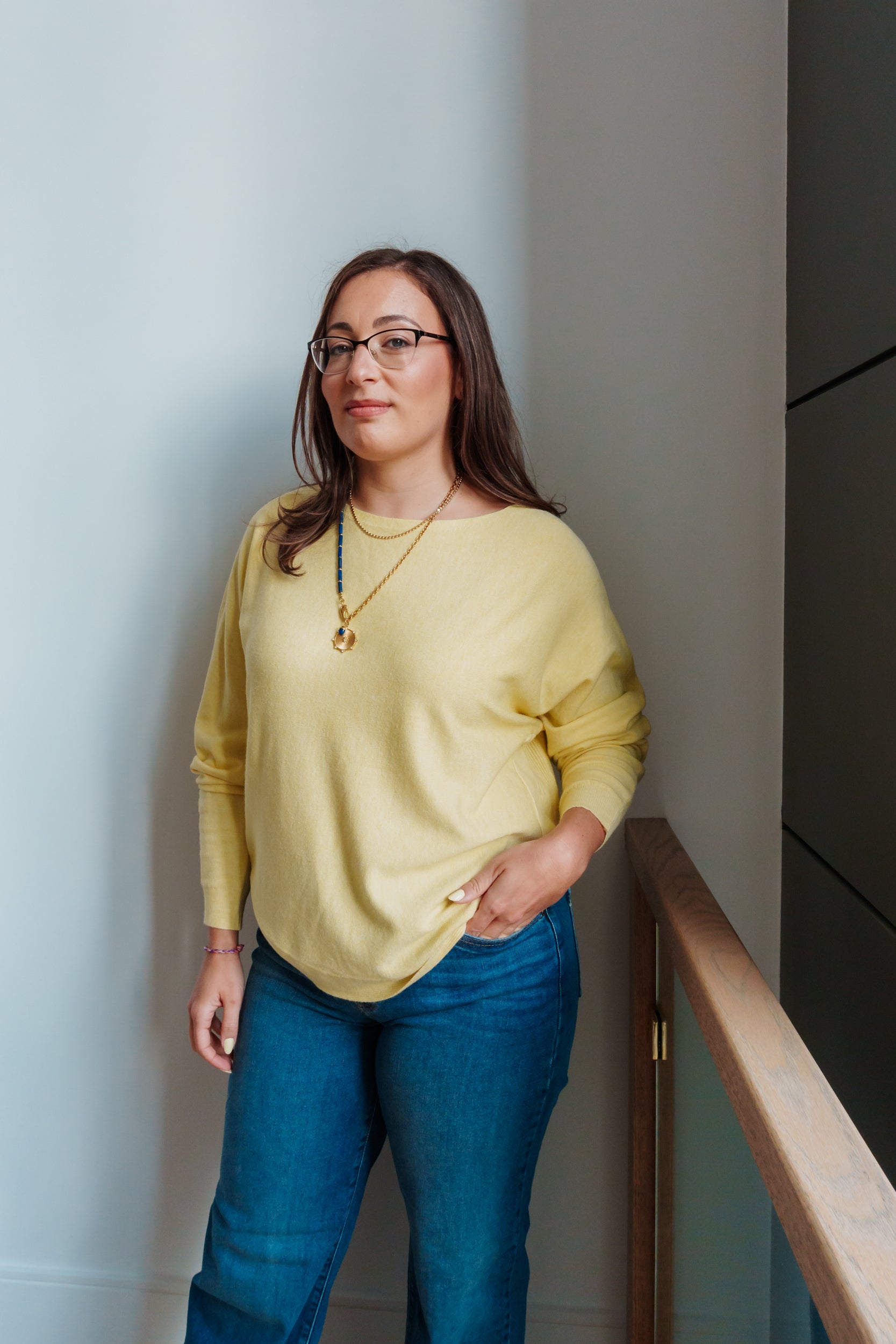 Lucia light weight long sleeve top