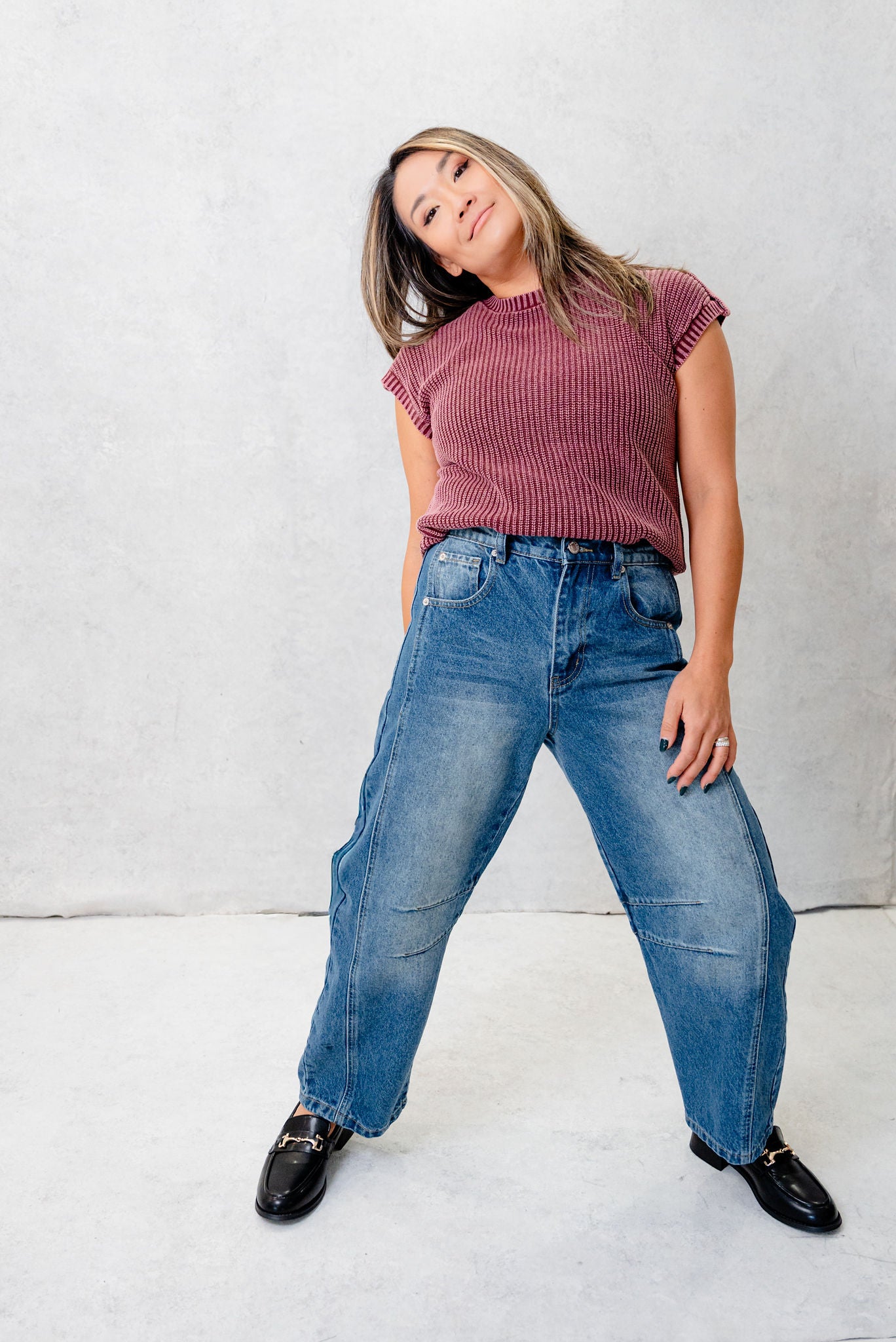 Vanessa Barrel Jeans
