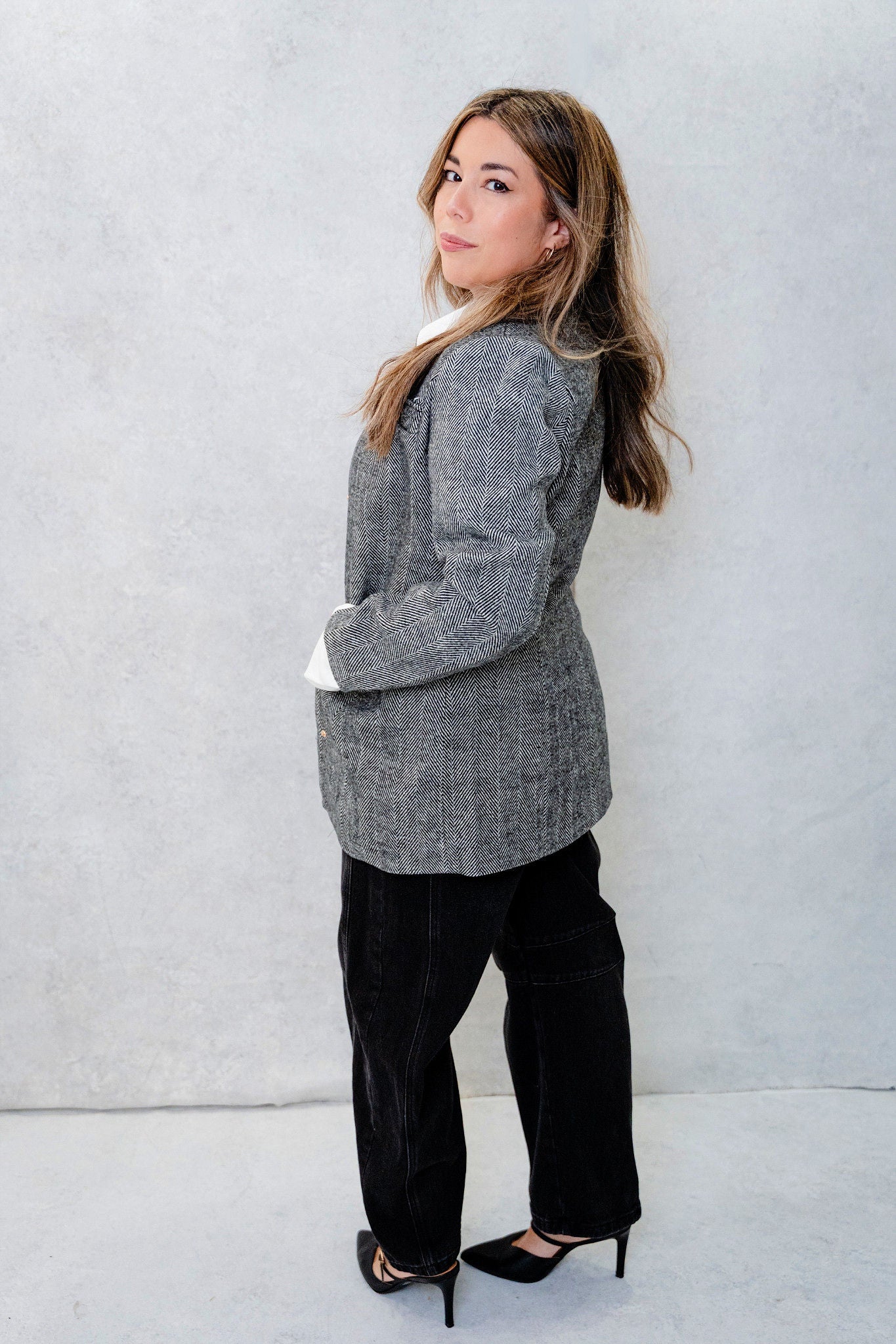Shannon Cambridge Scholar Herringbone Coat
