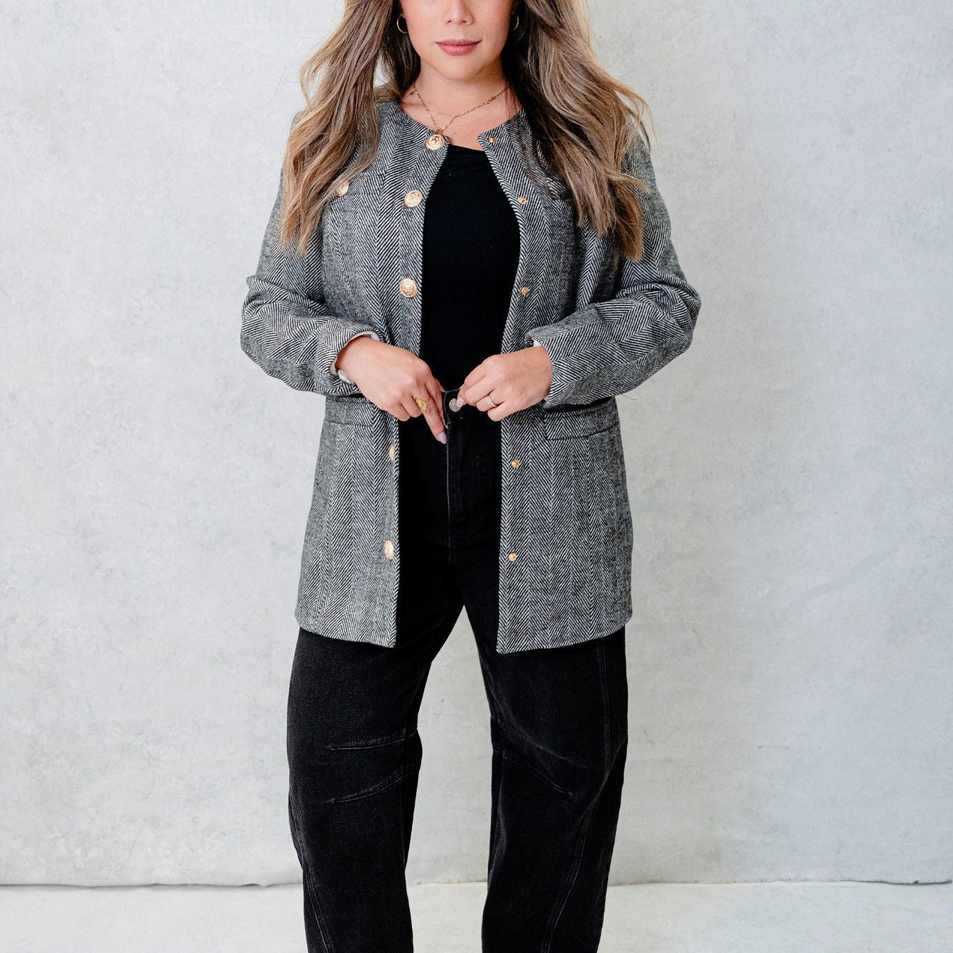 Shannon Cambridge Scholar Herringbone Coat