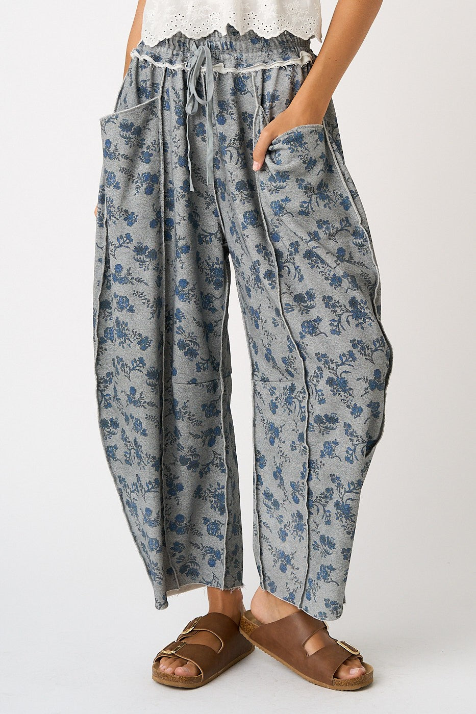 Giulia Floral Print Lounge Pant