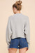 Ashlyn Brushed Marled Cable Knit Cropped Mock Neck Sweater