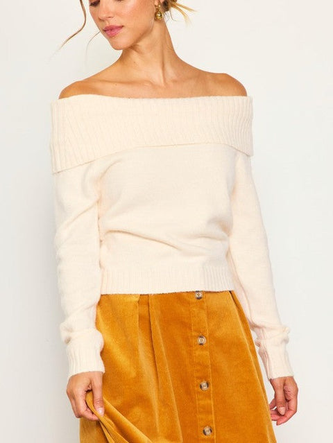 Tania Off The Shoulder Sweater