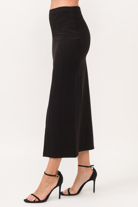 Reena Black Pencil Skirt