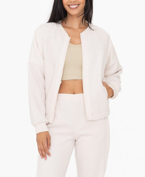 Noah Plush Sherpa Bliss Bomber