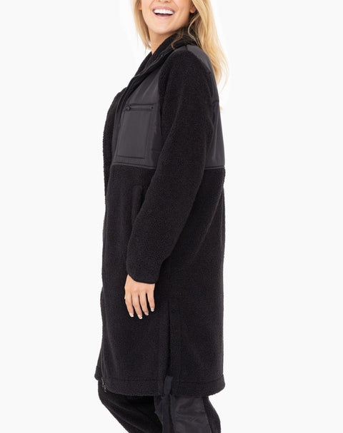 Mika Longline Sherpa Jacket