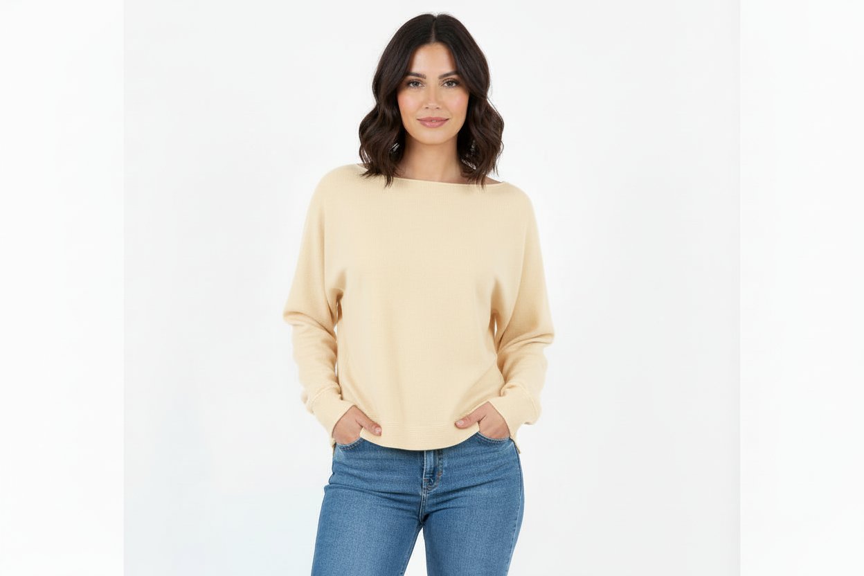Lucia light weight long sleeve top