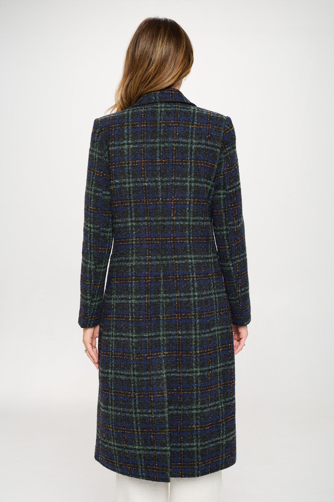 Brittany Plaid Coat