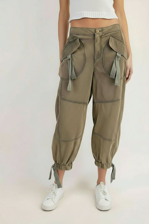 Dalla Flap Pocket Cargo Jogger Pant