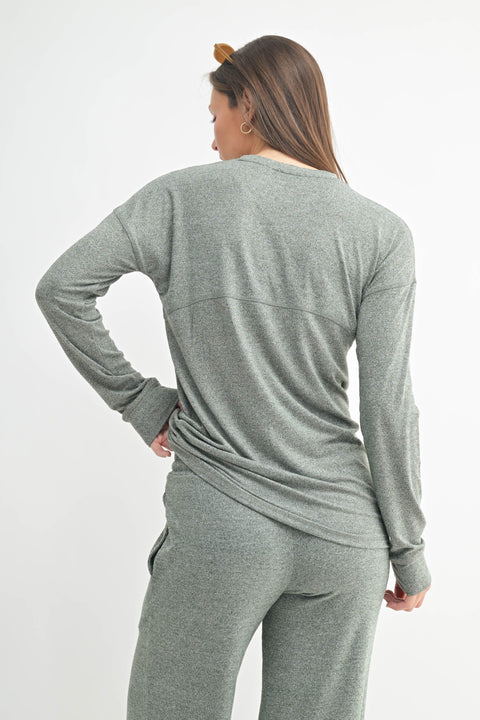 Kerry Dolman Sleeved Top