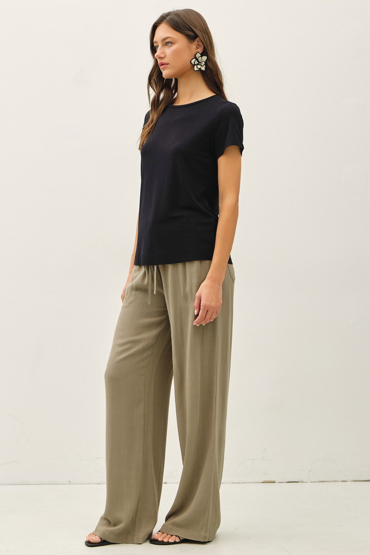 Farah Bamboo/Modal Round Neck Tee