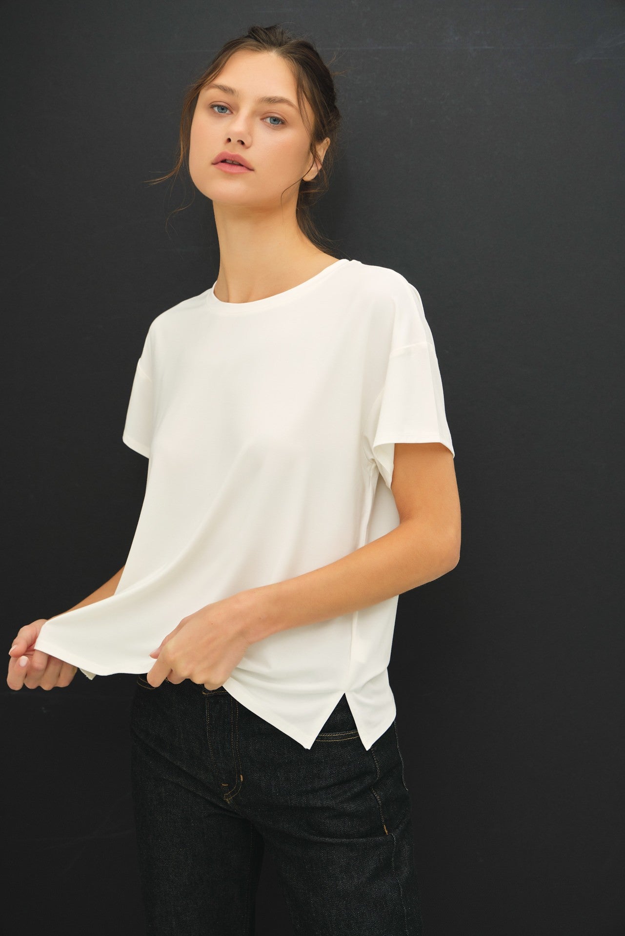Fiona Bamboo Modal Tee
