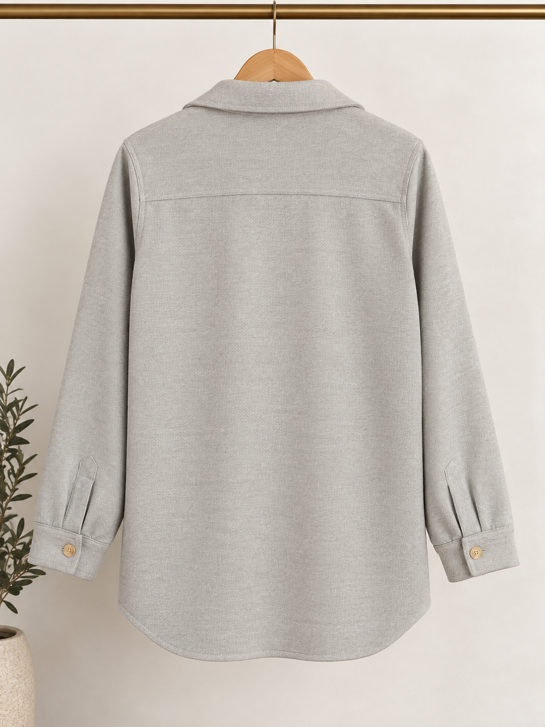 Nylah Oversized Button Down Jacket
