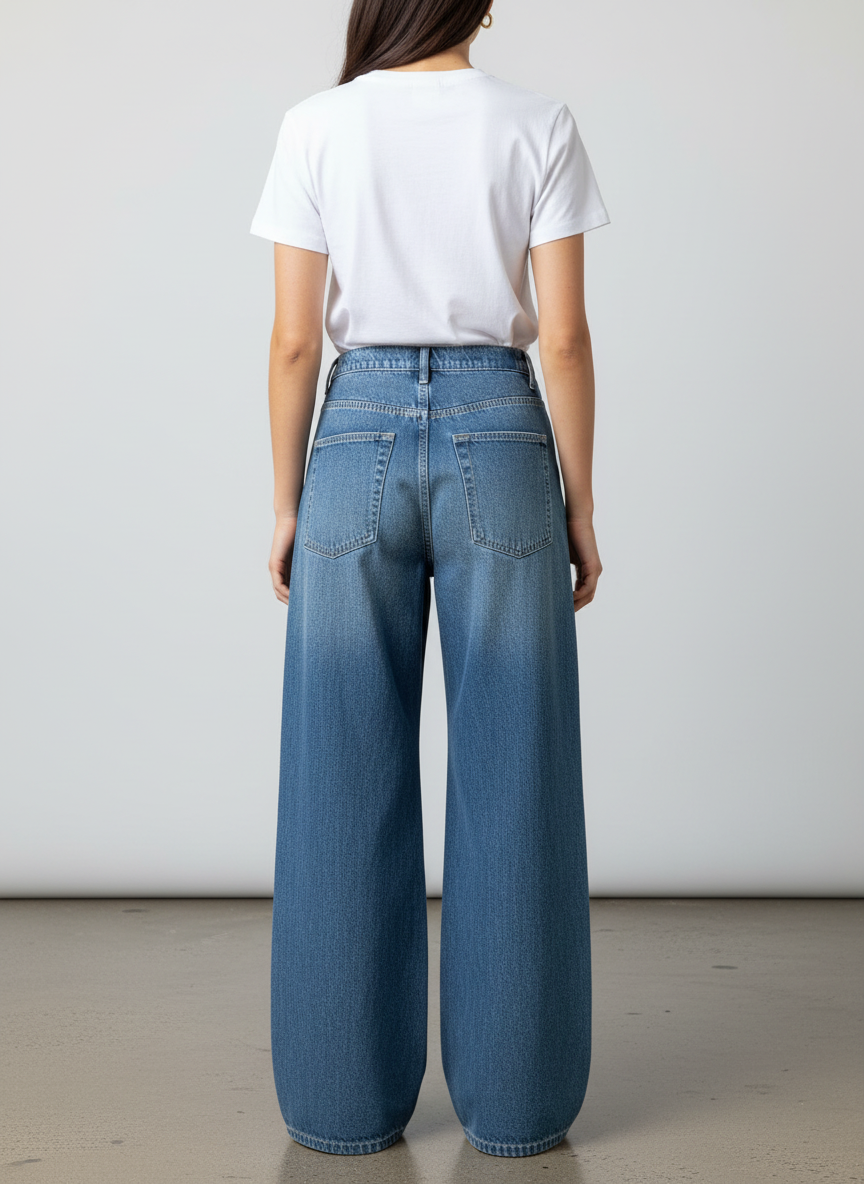 Anneli Comfy Slim Semi Barrel Pants