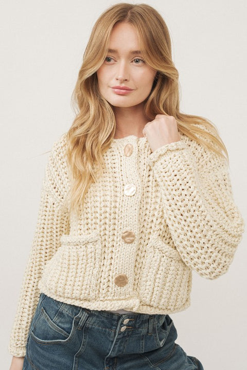 Kiara Chunky Knit Cardigan