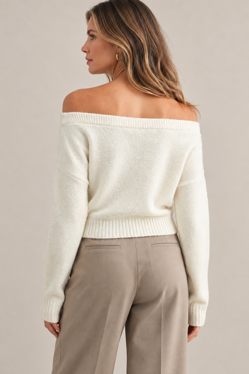 Julianna Off Shoulder Long Sleeve Sweater