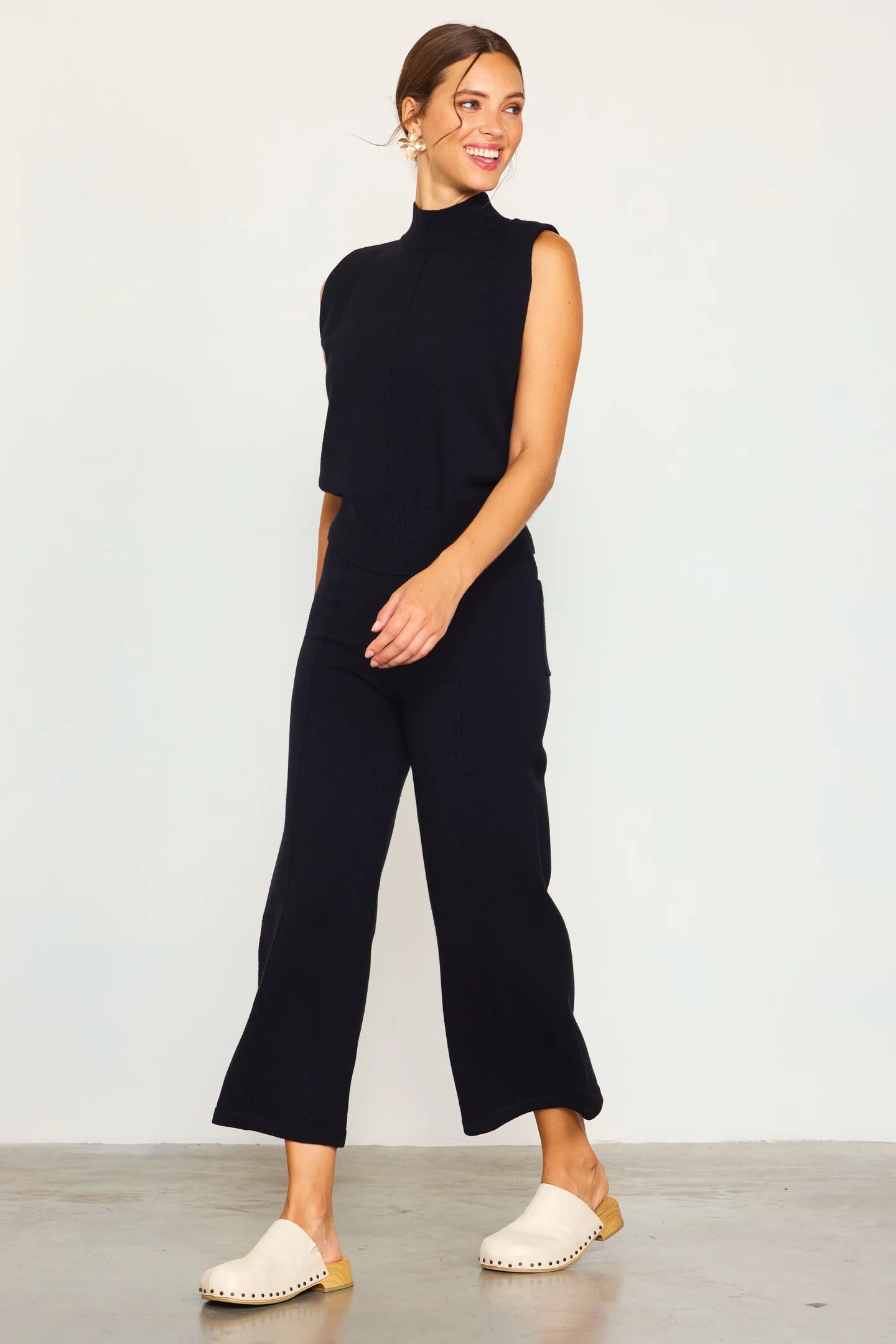 Talia Knit Crop Pants