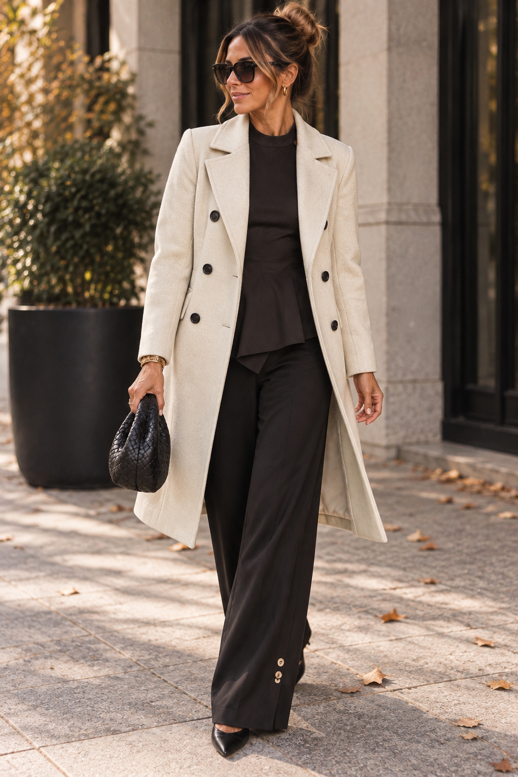 Alice Oversized Twill Coat