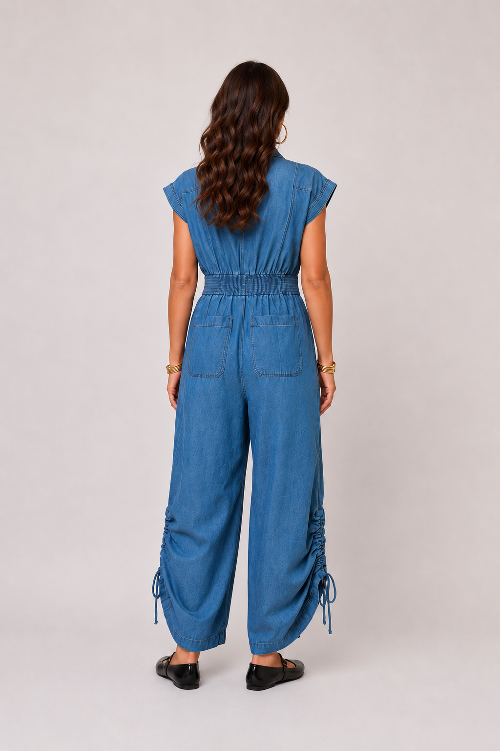 Free me Chambray Jumpsuit