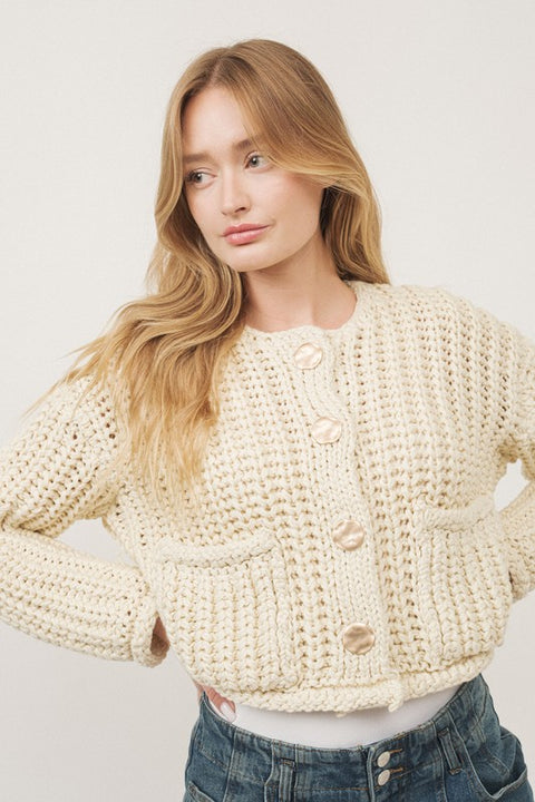 Kiara Chunky Knit Cardigan