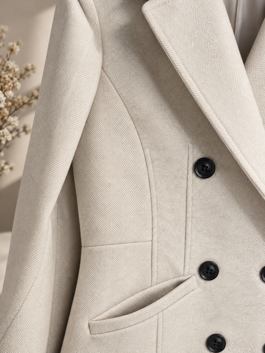 Alice Oversized Twill Coat