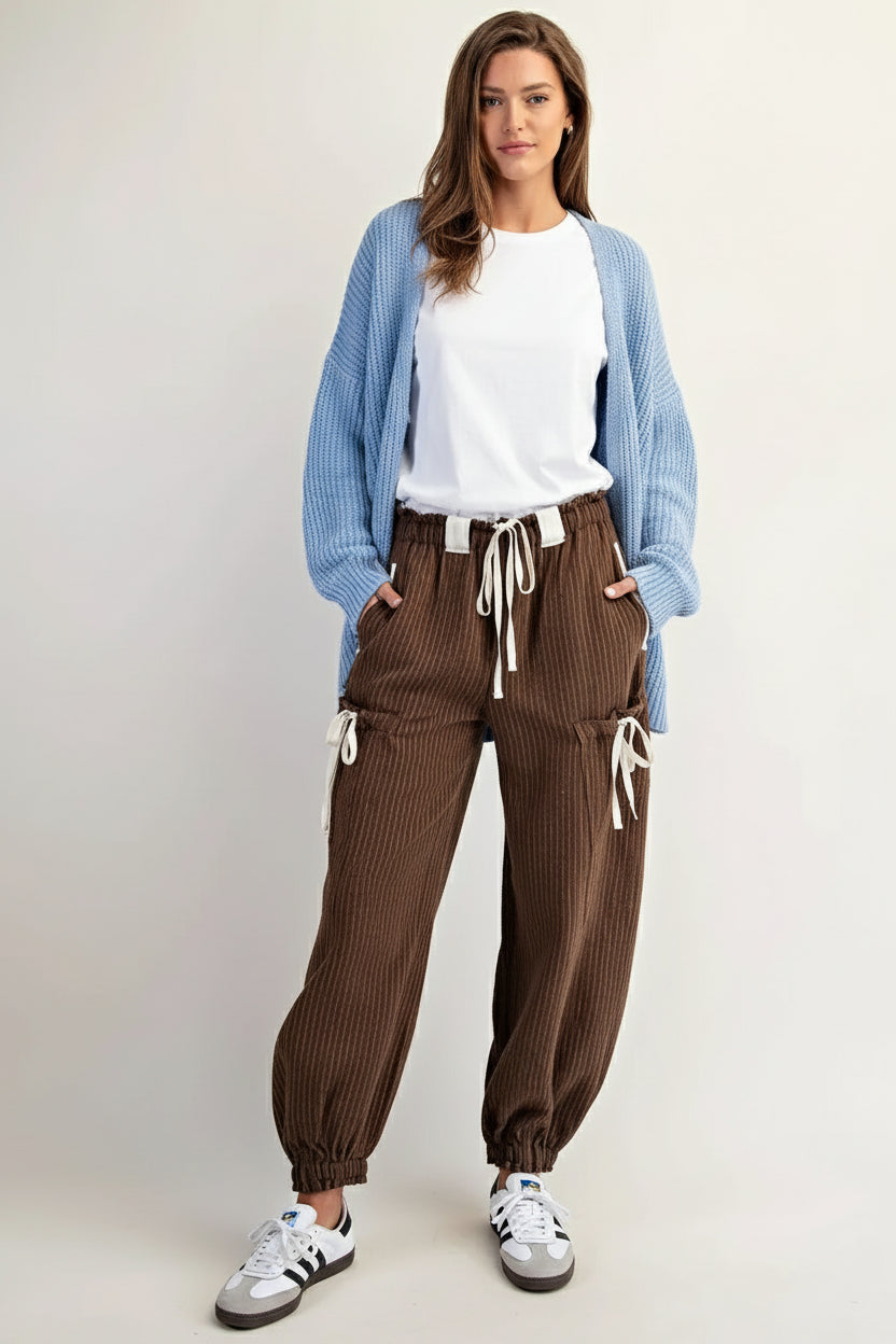 Jane Stripped Jogger