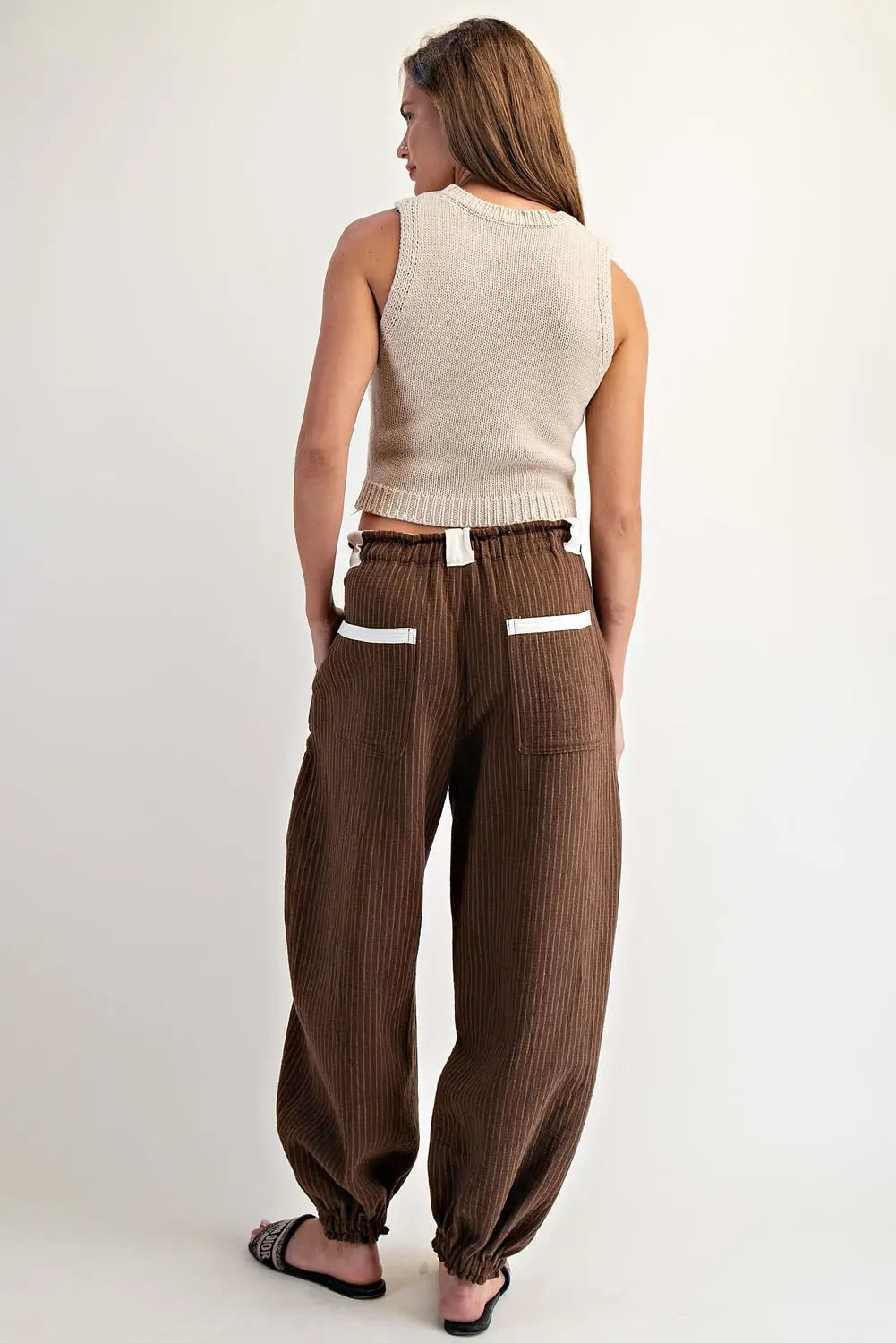 Jane Stripped Jogger