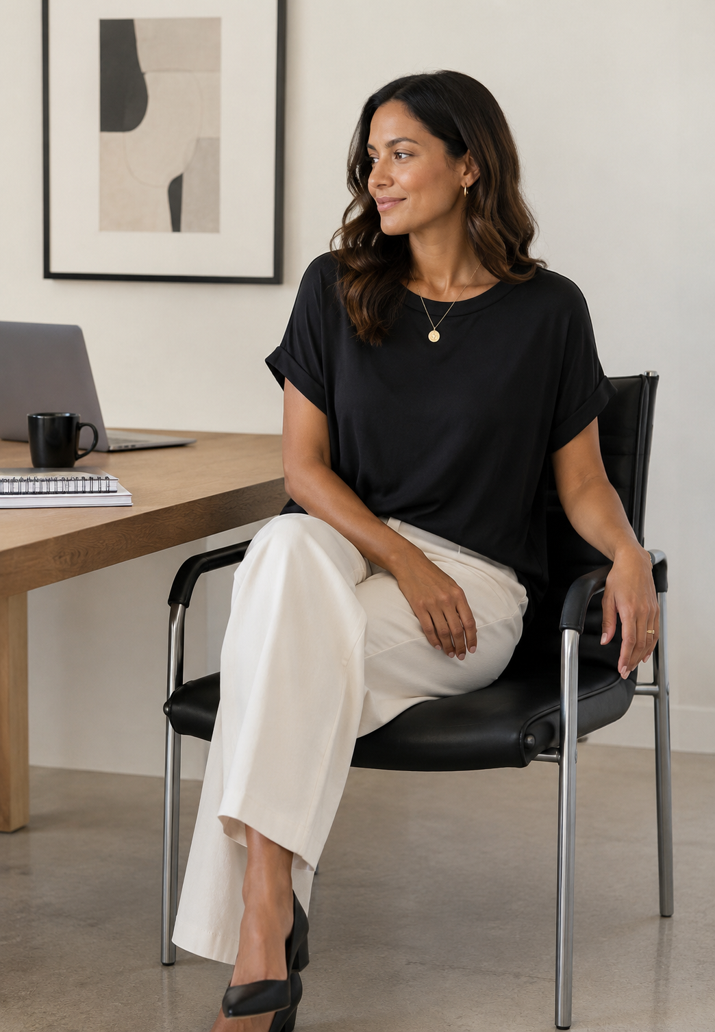 Fiona Bamboo Modal Tee