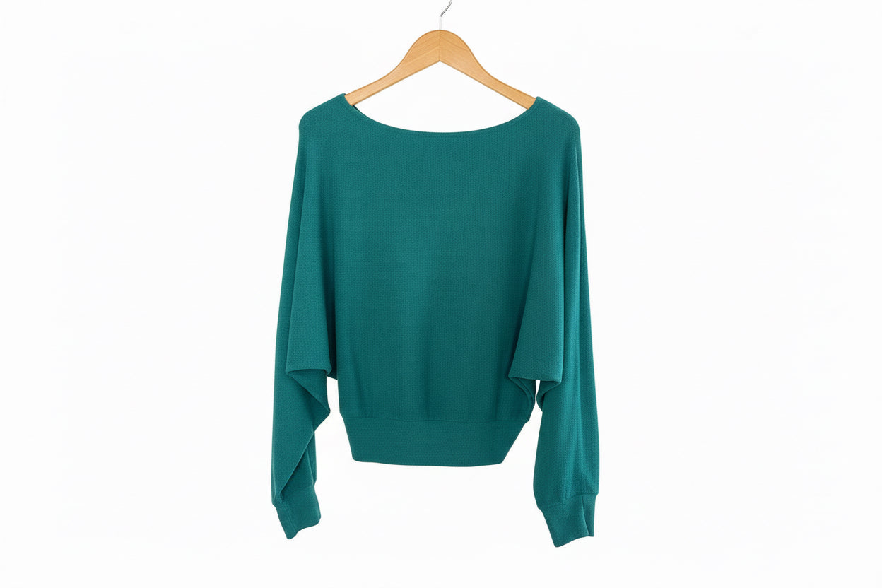 Nora Crepe Boatneck Knit Top