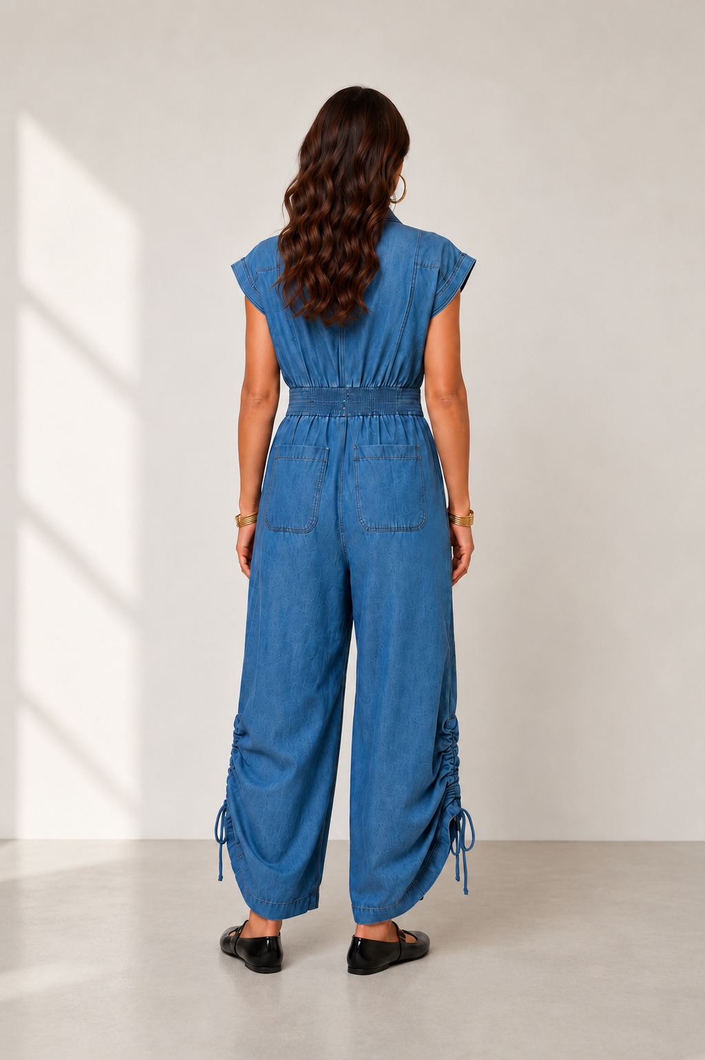 Free me Chambray Jumpsuit