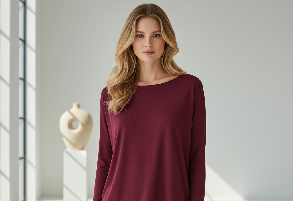 Quinny Boatneck Tunic Top